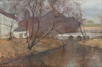 6. Vasili Levi, RIVER LANDSCAPE.