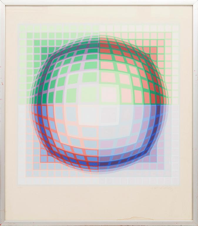 Victor Vasarely, Optical composition.