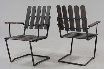 TRÄDGÅRDSGRUPP, 3 delar, "A2" samt "6A", Grythyttan, 1900-talets mitt.