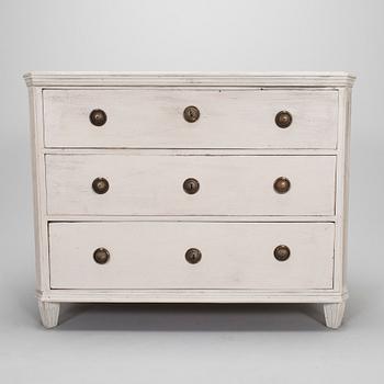 Byrå, gustaviansk stil, 1900-talets början.