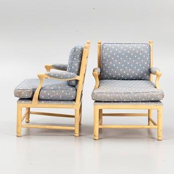 Carl Michael Björnskär, a pair of chairs, late 20th Century.