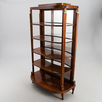 A RUSSIAN ETAGÉRÈ, mahogany and mahogany venered, first half of the 19th century.