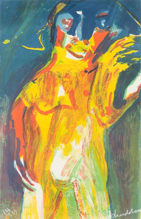 Bengt Lindström, lithograph in colours, signed and numbered 126/333.