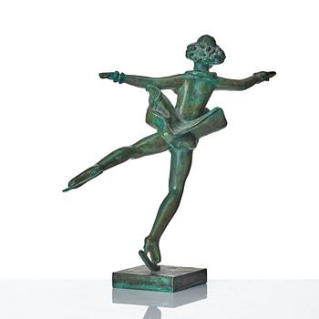 Carl Milles, "Skridskoprinsessan" (=The skater princess).