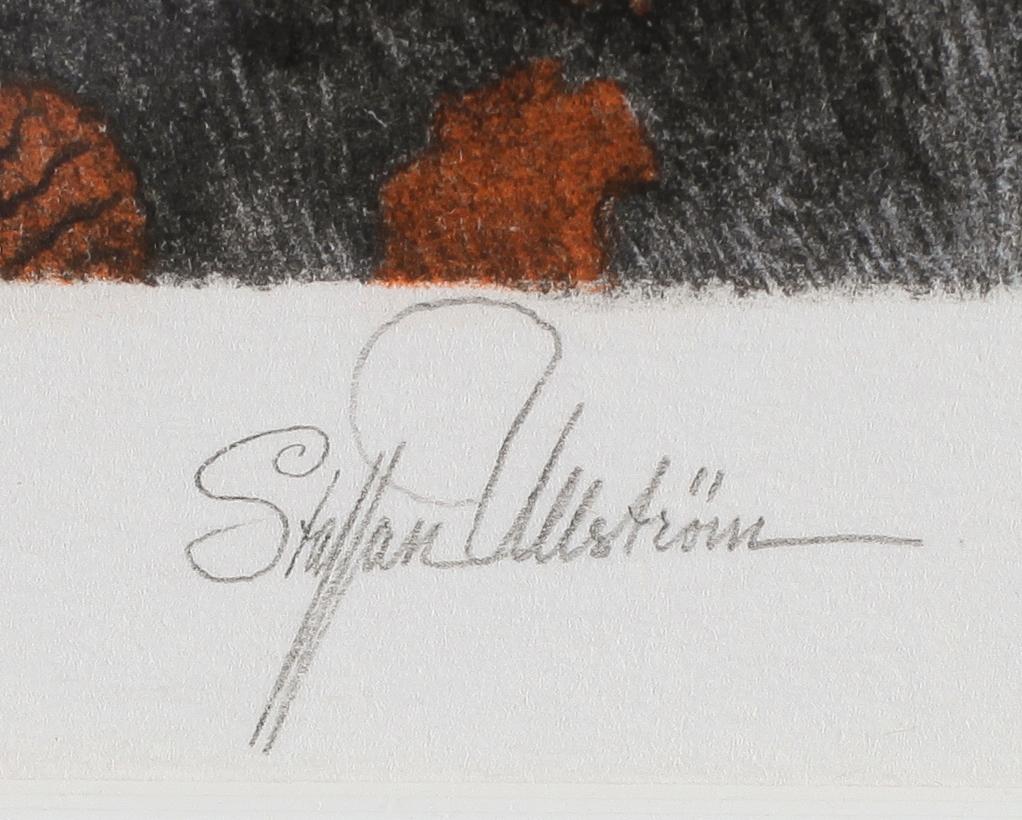 STAFFAN ULLSTRÖM, färglitografi, signerad, numrerad 124/150.