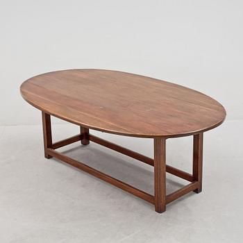 KLAFF- /SOFFBORD, s.k. Hunters table, 1900-talets mitt.