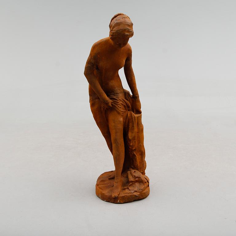 TRÄDGÅRDSSKULPTUR, gjutjärn, modern tillverkning.