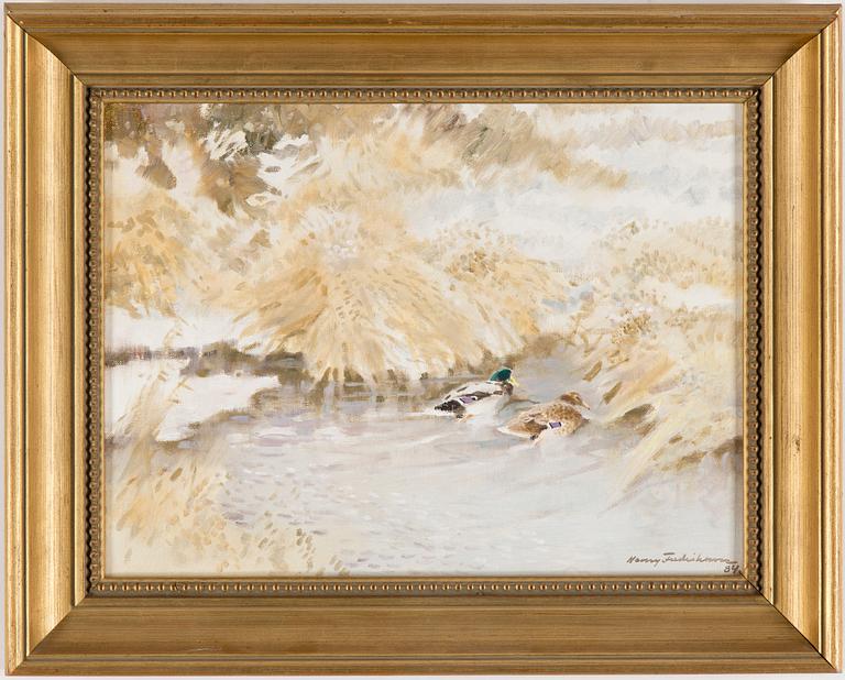 HENRY FREDRIKSSON, oil on canvas, signed and dated -84.