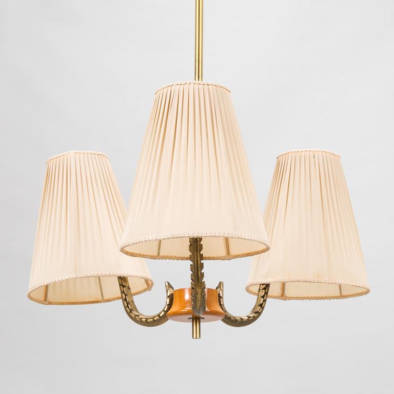 A ceiling light, Orno, mid-20th century.