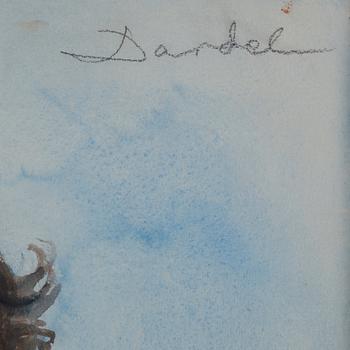 Nils von Dardel, "Ung mexikansk flicka med flätat hår".