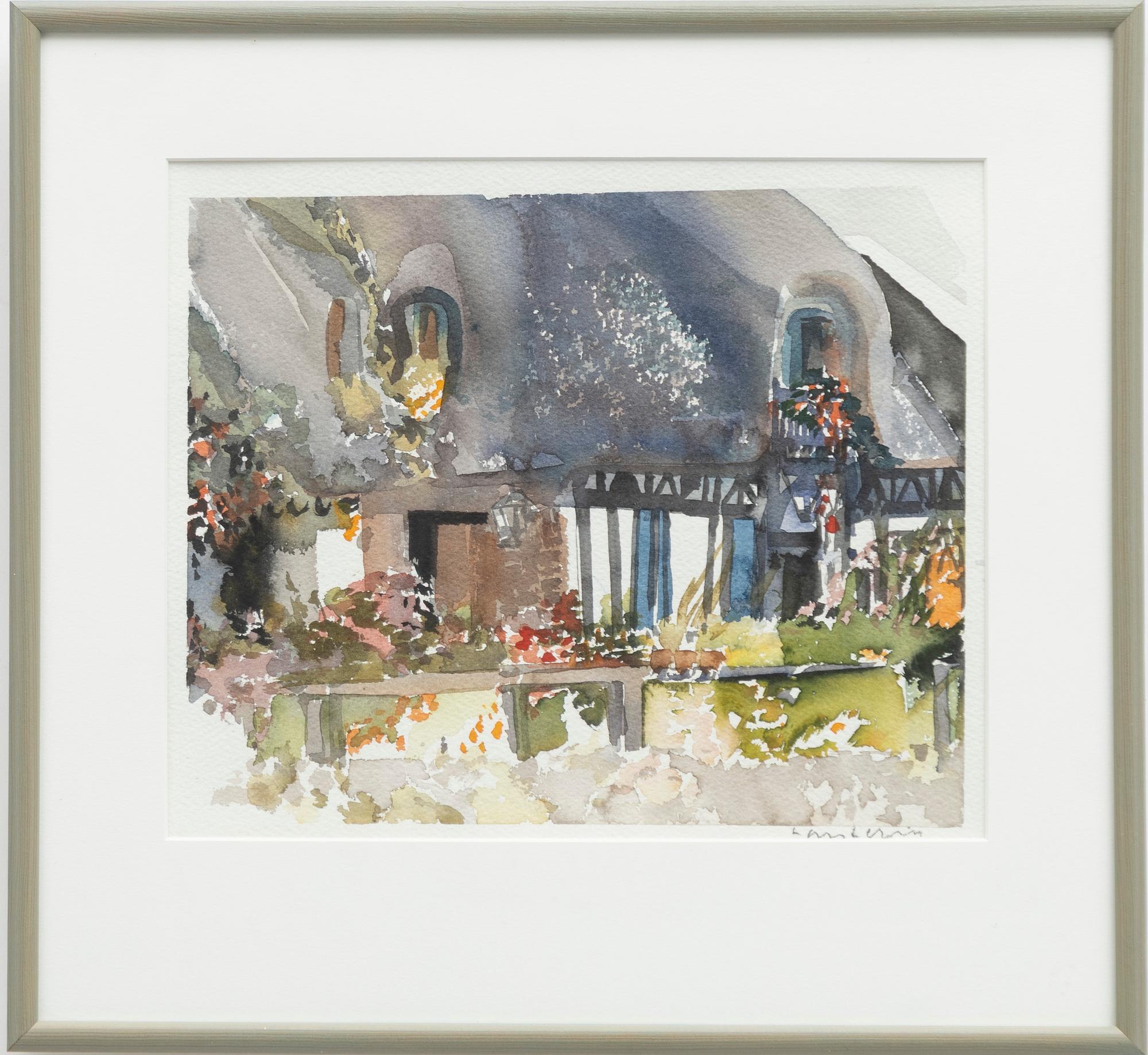 Lars Lerin, "Normandie".