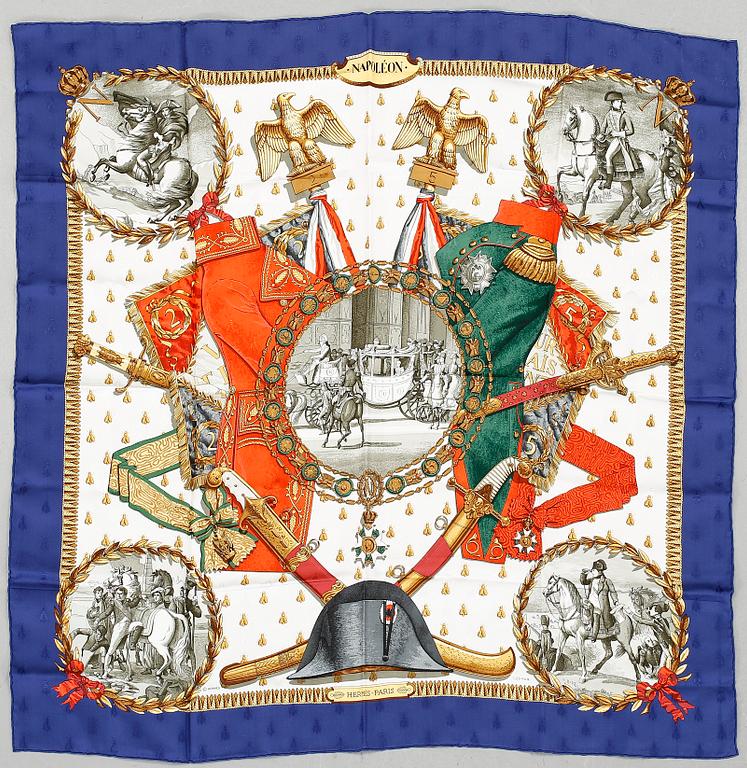 SCARF, "Napoleon", Hermès.