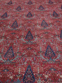 SEMI-ANTIQUE TABRIZ. 429,5 x 343,5 cm.