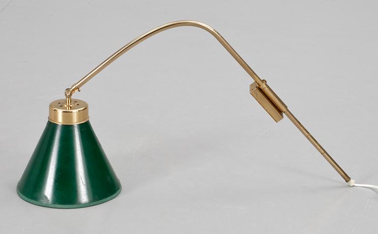 VÄGGLAMPA, mässing, nr 2484, Josef Frank, Svenskt Tenn.