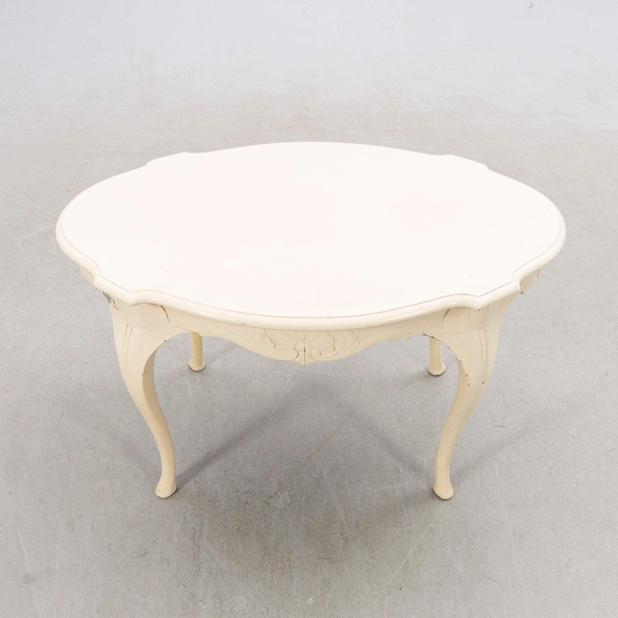 Rococo-style table, first half of the 20th century.