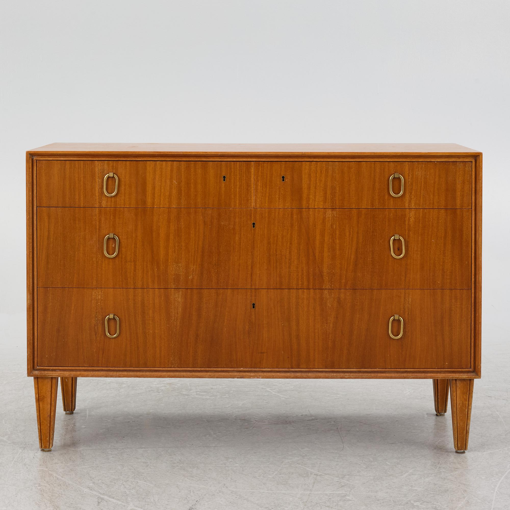 Byrå, Swedish Modern, AB Svenska Möbelfabrikerna, Bodafors, 1940-tal.