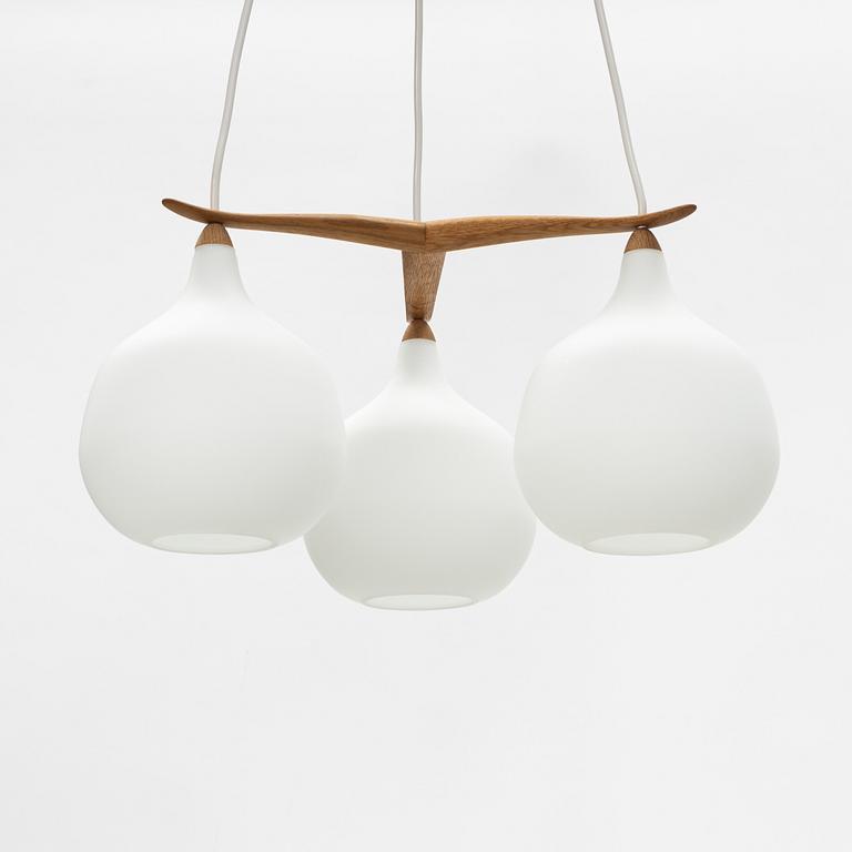 Uno & Östen Kristiansson, taklampa, Luxus, Vittsjö, 1960/70-tal.