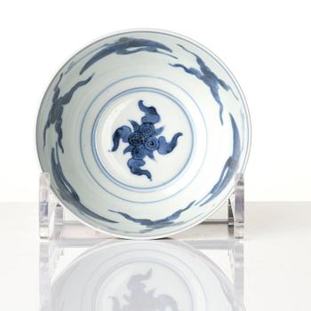 A group of five 'immortals' bowls, Meiji (1868-1912).