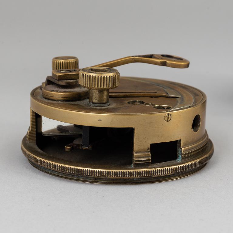 SEXTANT, fickmodell, Henry Barrow & Co London, omkring 1900.