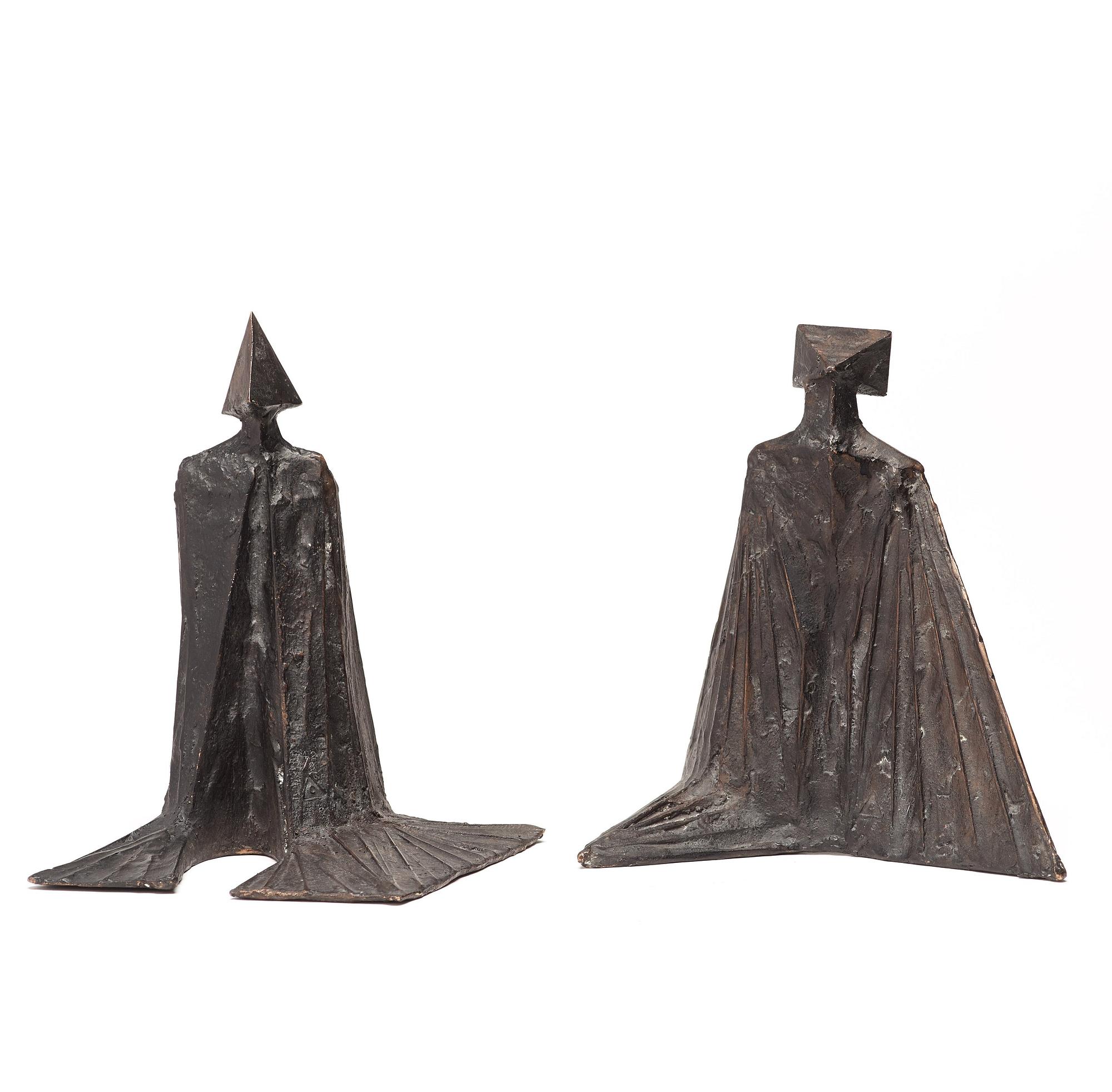 Lynn Chadwick, "Pair of Cloaked figures".