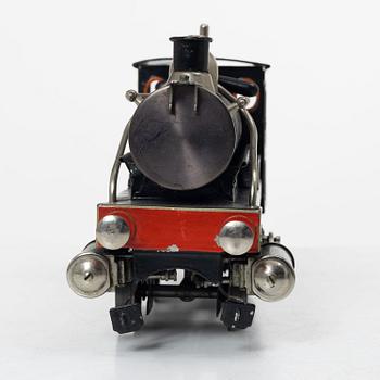 Carette, locomotive with two carriages, scale 1, Germany, before 1917.