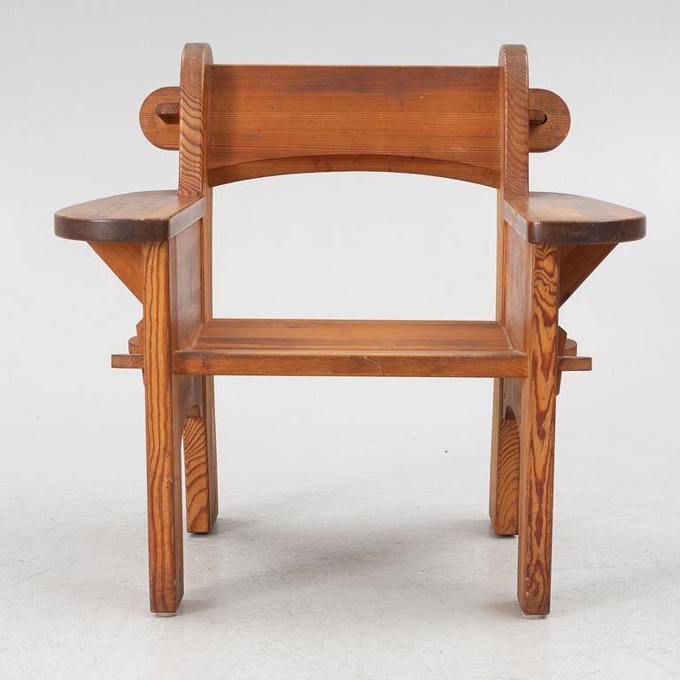 David Rosén, karmstol, "Berga", Nordiska Kompaniet, 1940-tal.