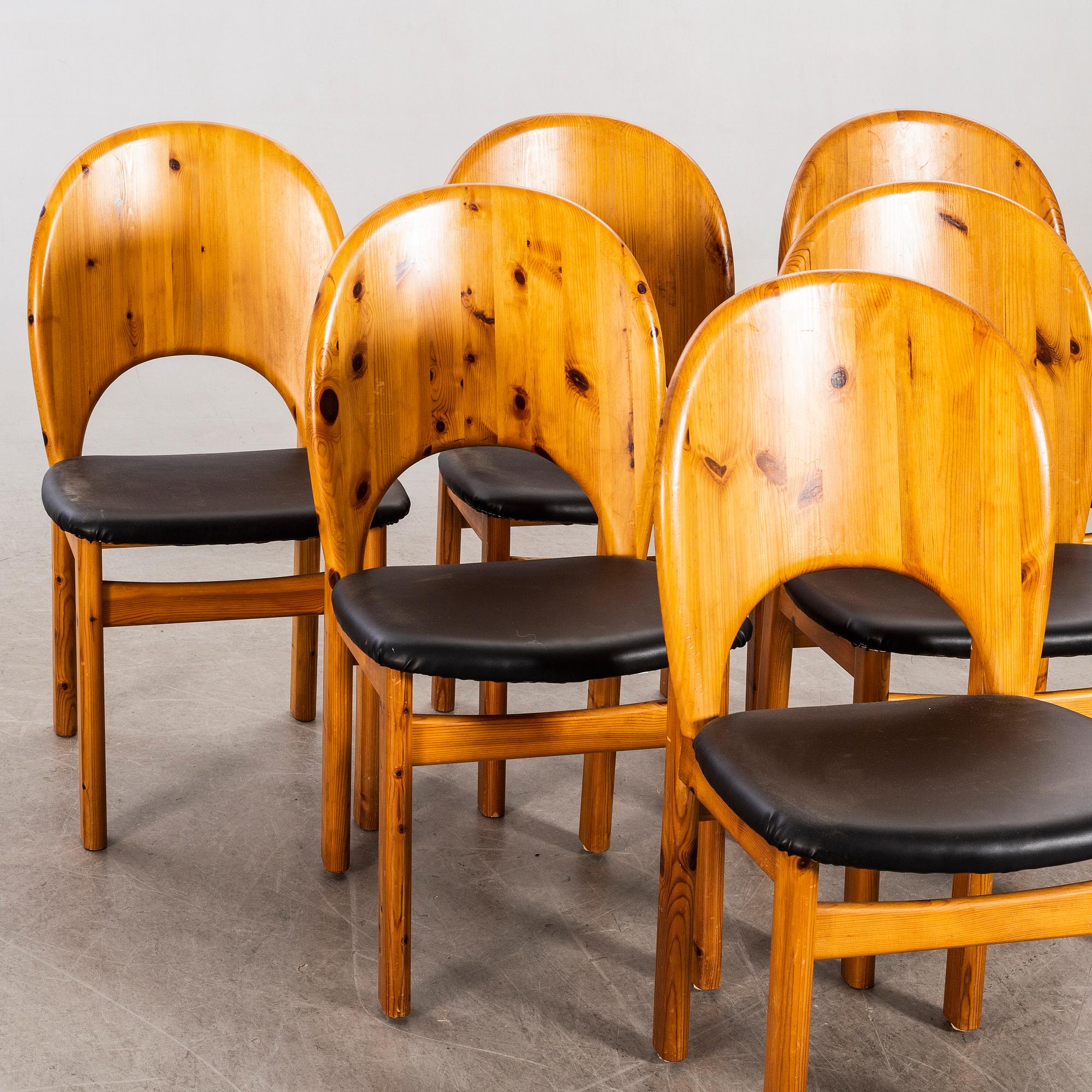 Chairs 5 pcs Denmark Glostrup Møbelfabrik Denmark 1960s/70s.