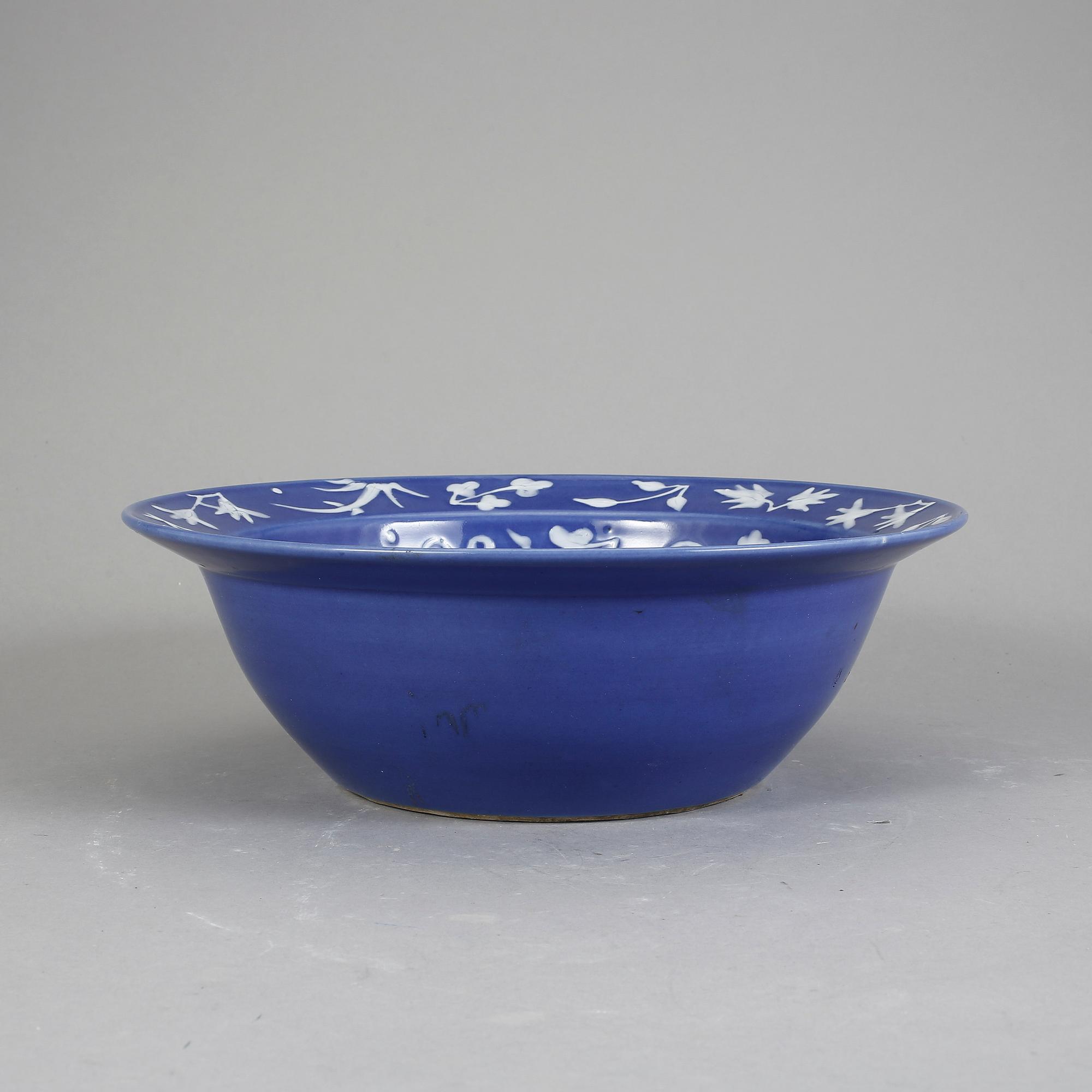 HANDFAT, porslin, Kina 1800-tal.