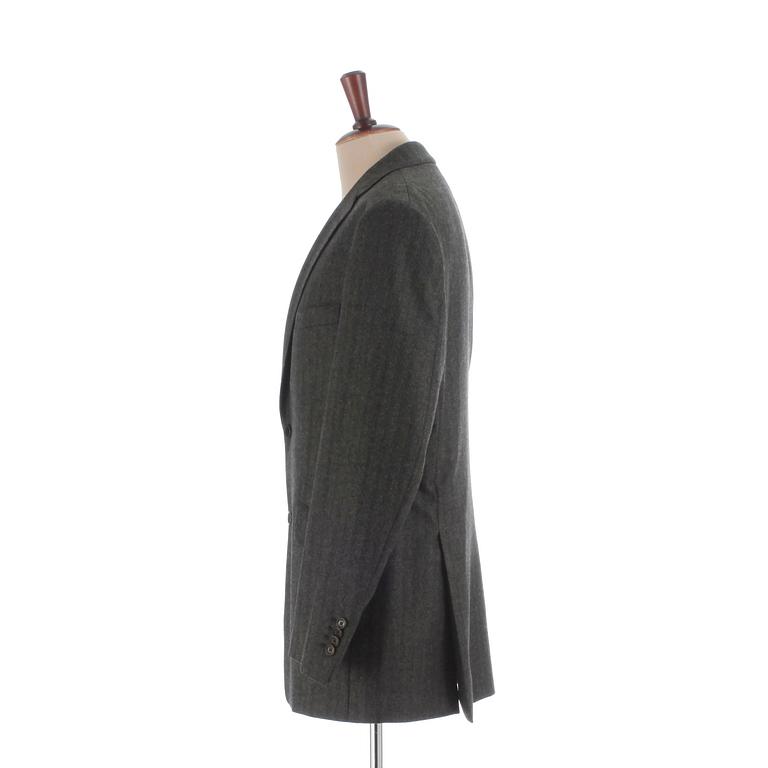 ROSE & BORN, a men's green wool jacket, size 54.