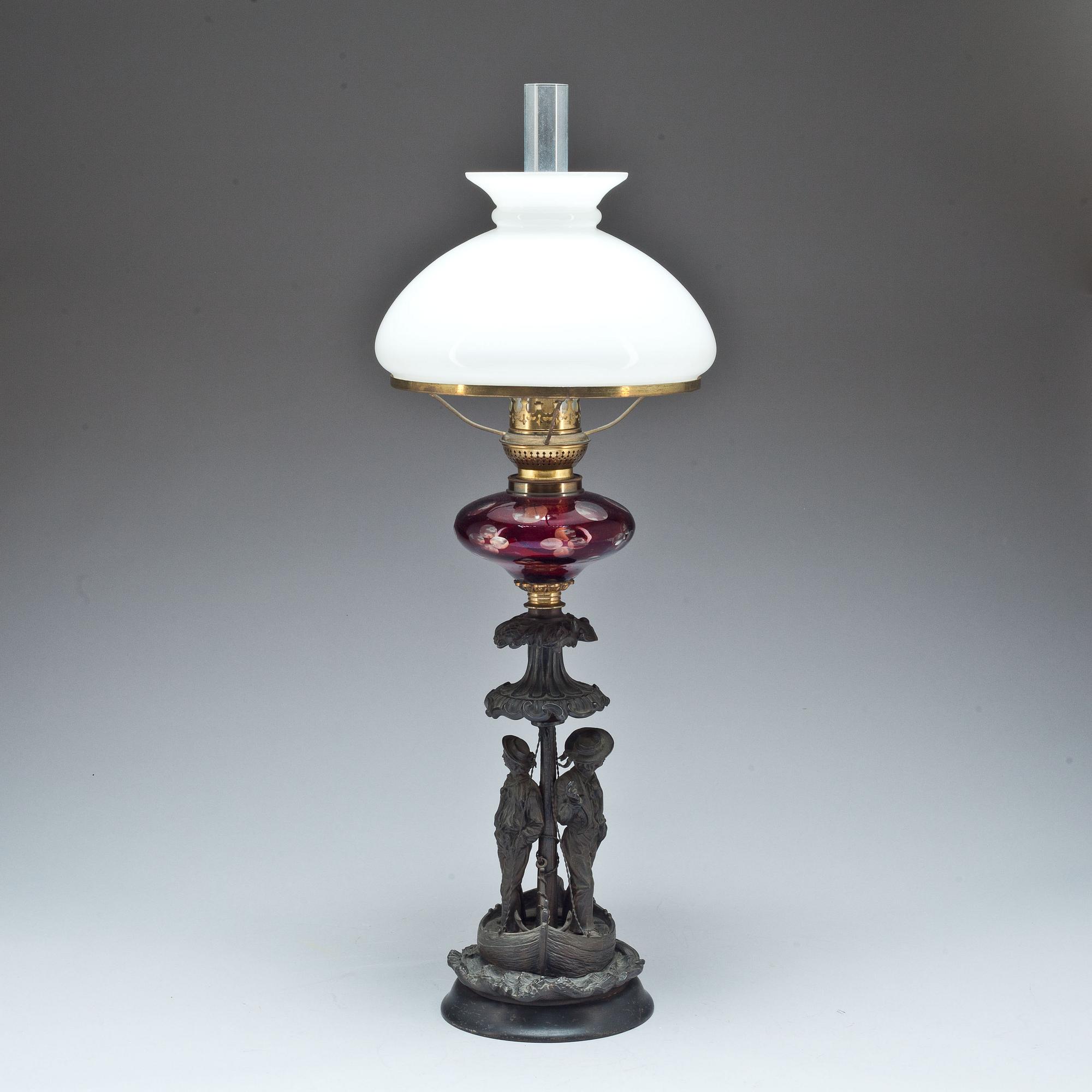 BORDSFOTOGENLAMPA, 1800-talets andra hälft.