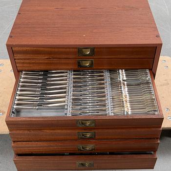 Silver cutlery, 300 pieces, silver 800, H. Walter, Germany.