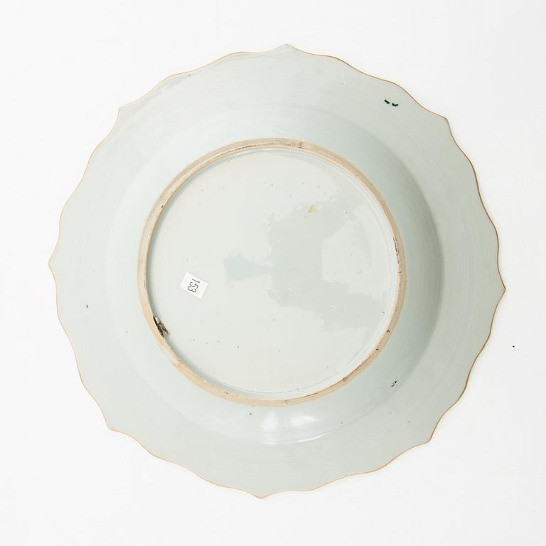 Tallrik, porslin, Kina, Qingdynastin, Yongzheng (1723-35).