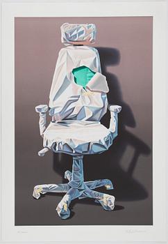 Yrjö Edelmann, lithograph in colours, 2004, signed EA I/XXXV.