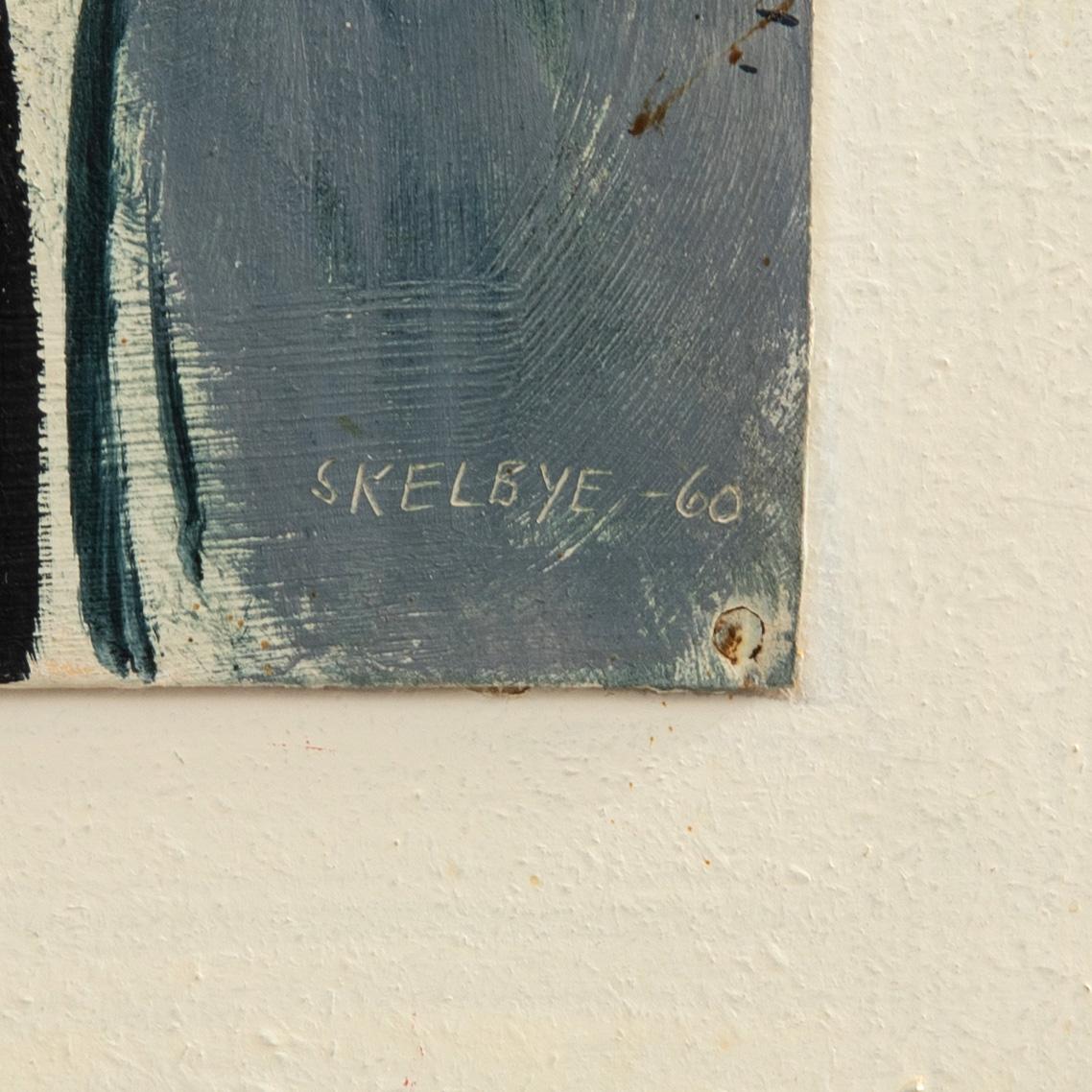 Poul Skelbye, "interior sketch".