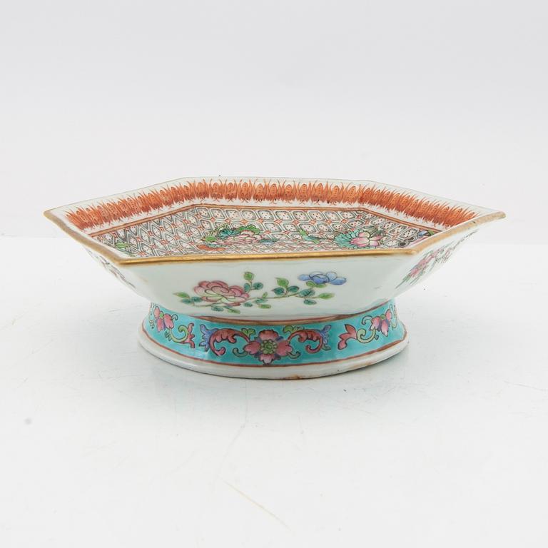 Skålfat, Kina, 1800-tal, porslin.