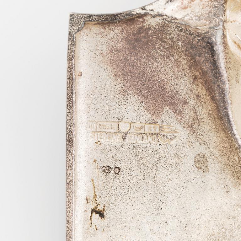 Björn Weckström, "Barbarella" silver necklace.