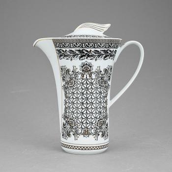 TEKANNA, porslin, "Marqueterie", Ikarus, Paul Wunderlich, Versace för Rosenthal.