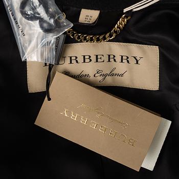 BURBERRY, wool coat.