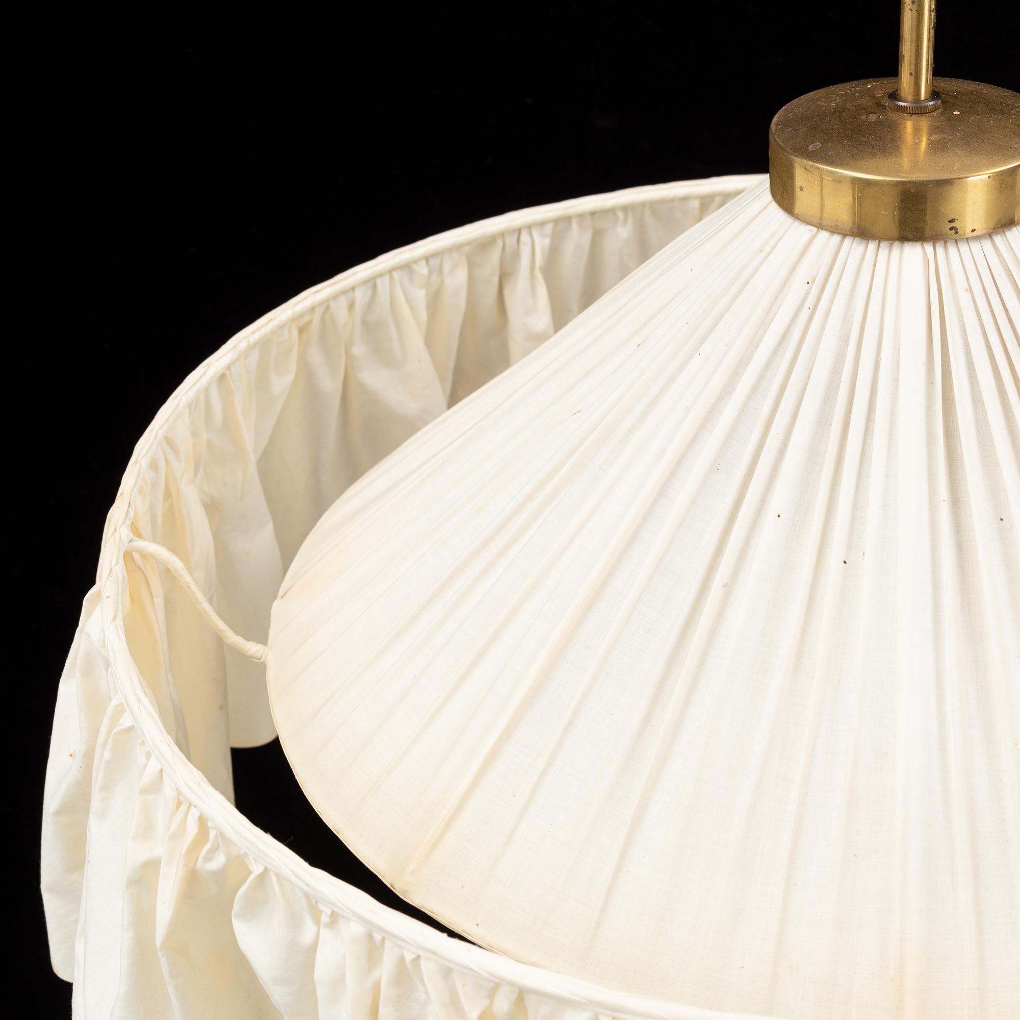 A ceiling lamp, model no. 2560, by Josef Frank for Svenskt Tenn. Model designed in the 1940's.