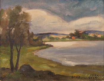 Jalmari Ruokokoski, oil on canvas, signed and dated 1920.