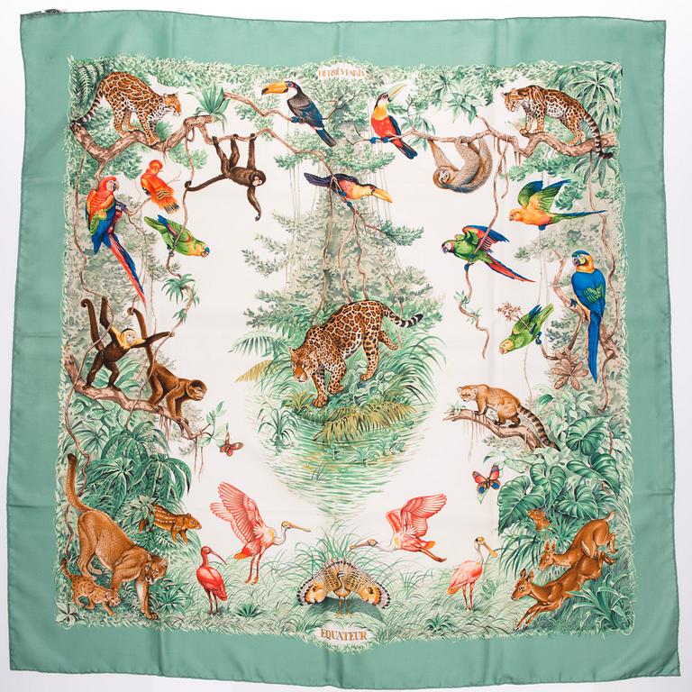 SCARF, "Equateur", Hermès.