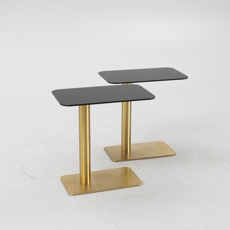 Tom Dixon, a pair of 'Flash Rectangle' tables.