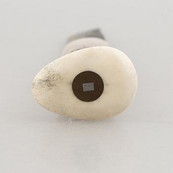 Roland Lundberg, a reindeer horn knife, Piteå.