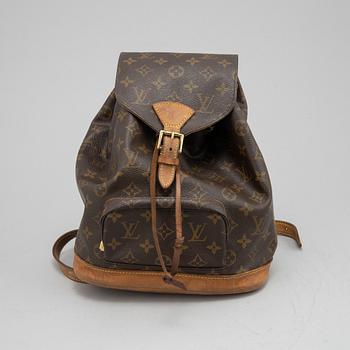 Louis Vuitton, a monogram canvas 'Montsouris' backpack.