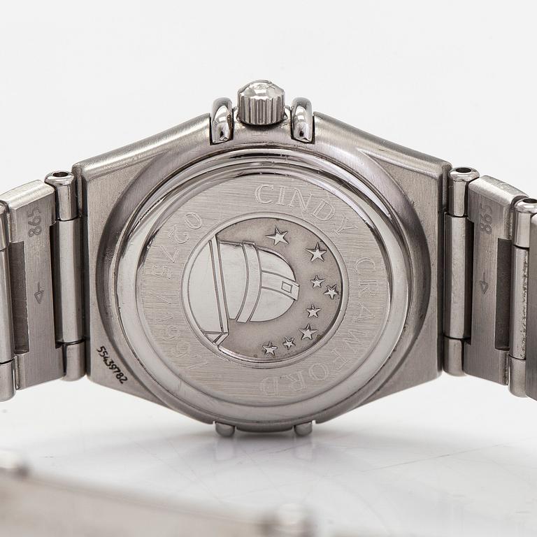 Omega, Constellation, Cindy Crawford 1997 Limited Edition, armbandsur, 22,5 mm.