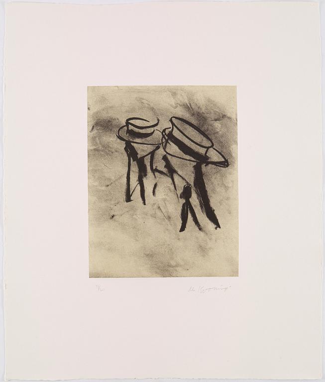 Willem de Kooning, "Seventeen Lithographs for Frank O'Hara".