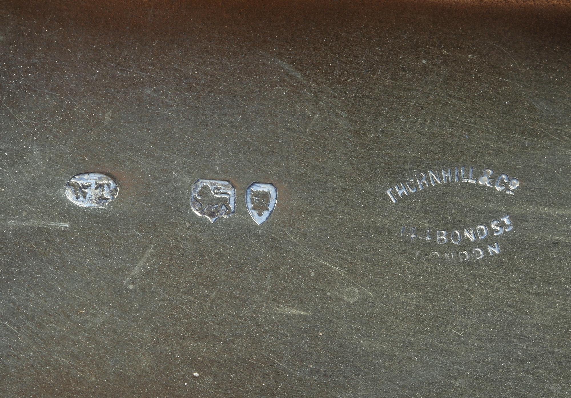 ETUI, silver. W.Thornhill & Co, London, England 1886.
