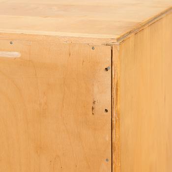 Aino Aalto, kirjahylly /kirjakaappi,  malli 408, O.Y. Huonekalu- ja Rakennustyötehdas A.B, 1950-luvun alku.