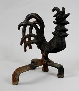 ELDHUND, gjutjärn, Olle Hermansson, Husqvarna.