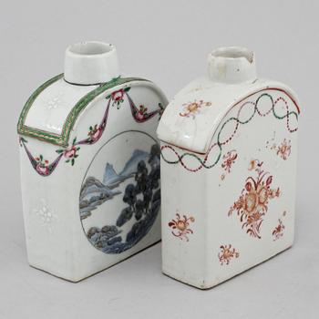 PARTI PORSLIN, 11 delar, Kina, 1700-tal.